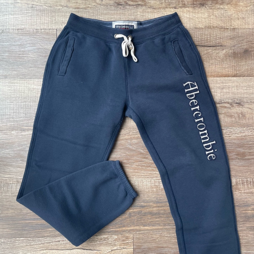 Abercrombie & Fitch Navy Sweatpants